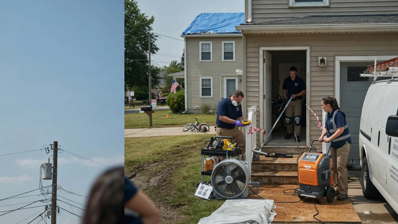 Water Damage Repair in Spring Green, WI near me